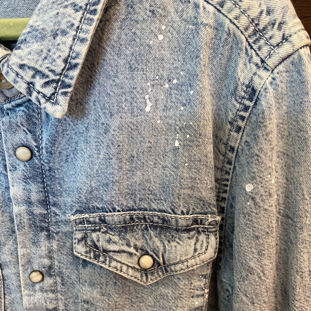 Zara denim shirt for kids-size 8